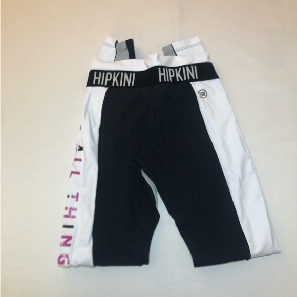 Hipkini Brazilian Brand Leggings White Pink Size M - Picture 4 of 7